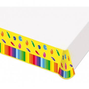 Toalha de mesa Comemoração Aniversário 137 x 182 cm