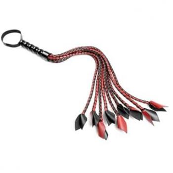 Braided Saffron Sports Whip