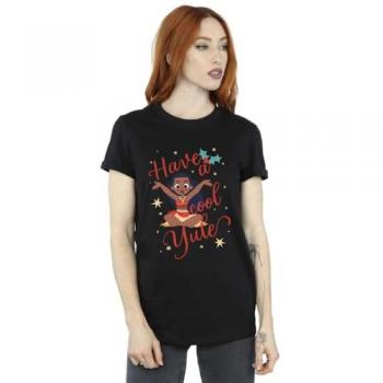T-shirt Moana Esprit de Noël Noir