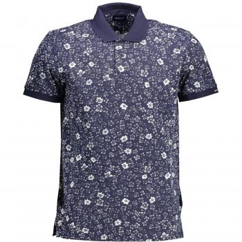 Polo GANT Bleu Manches Courtes