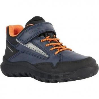 Sneakers Geox Simbyos ABX cuir brillant boys