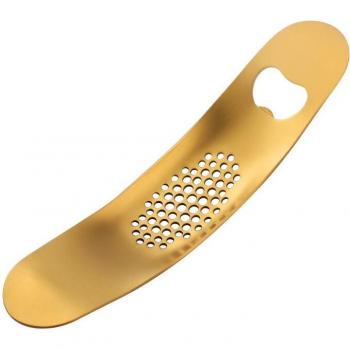 Manual Garlic Crusher – Stainless Steel – 1 Piece – Squeeze Press for Fruit & Vegetable Use