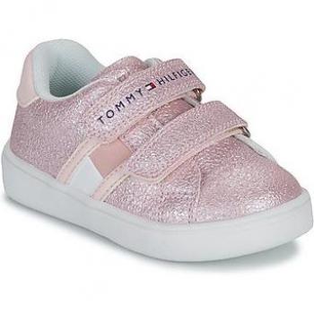 Tommy Hilfiger Sneaker Low Cut Velcro Rosa T1A9-33725-0745