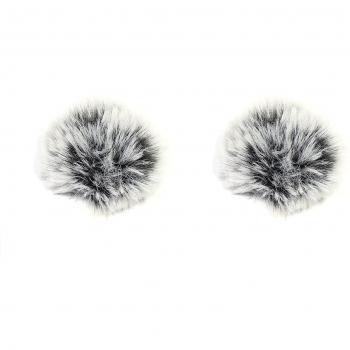 Black Muff for Lapel Microphone – Wind Protection