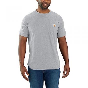 T-shirt Carhartt Force Flex Block Logo Gris taille L