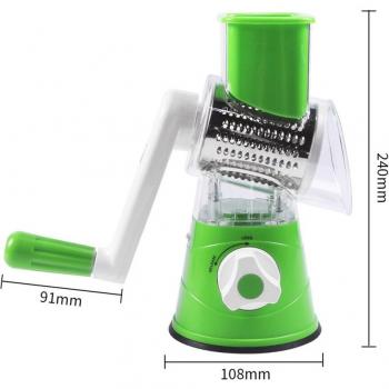 TTLIFE 3 Stainless Steel Carrot Chopper