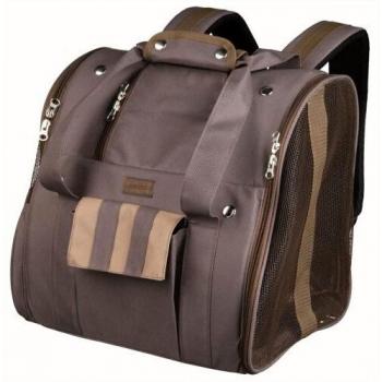 Cartera de viaje para perros Trixie Nelly – Nylon, 34x32x29 cm, beige-taupe