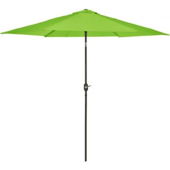 Parasol Incliné Rond 300 cm Tenerife Vert Pomme