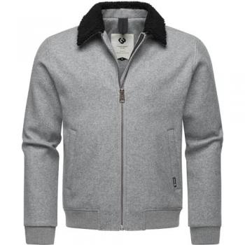 Giacca Ragwear Sivval Felt in Grigio Nera