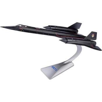 SR‑71A Blackbird Tactical Recon Jet Model 1:200 – Dark Black