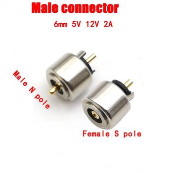 PogoMini PowerCup 2Pin 5V‑12V, Carga Magnética 2A/3A con Luz LED