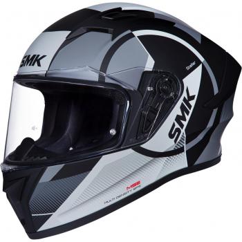 SMK Faro Negro-Gris Casco Integral Stellar