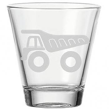 LUXENTU Kinderbecher Kipper 215 ml aus Glas