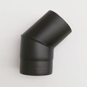 Curva a 45° 200 mm Per Stufe di Legno