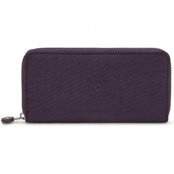Kipling Portafoglio Ultimate Money World Prugna One Size