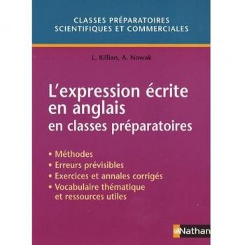 L'expression écrite en anglais en classes préparatoires