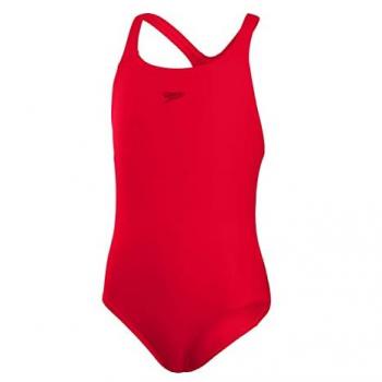 Red Racer – Speedo Endurance Plus, maillot de bain pour filles jeunes