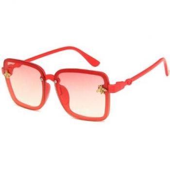 Golden Bee Square Sunglasses for Boys and Girls