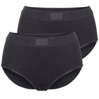 Dual Comfort Maxi Knicker Set – Black, 16 (Women)