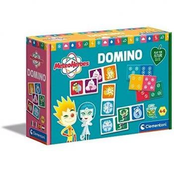 Clementoni Meteo Heroes Domino Spiel für 4 Jahre
