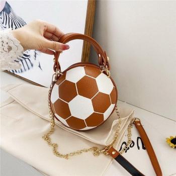 Women’s Chain Strap Basketball Handbag