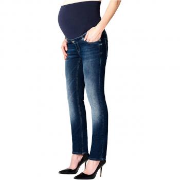 Esprit Vaqueros de maternidad Denim OTB Straight, Azul (Darkwash 910)