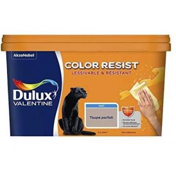 Peinture Dulux Valentine Color Resist Mat Taupe Parfait 2,5L