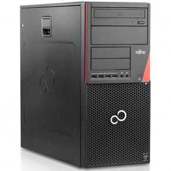 Esprimo P720 Fujitsu – Ordinateur tour Intel i5‑4430S, 8 GB RAM, SSD 240 Go, DVD‑ROM, Windows 10 Pro