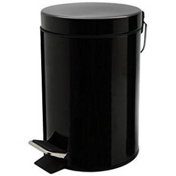 3L Round Bathroom Pedal Bin with Inner Liner