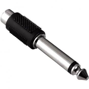Connecteur audio Hama – Câble RCA femelle à jack mono 6,3 mm