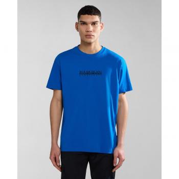 Napapijri T-Shirt NP0A4H8S Blau Regular Fit M männlich