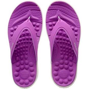 Crocs Reviva Tongs Femme Violet 41/42 EU