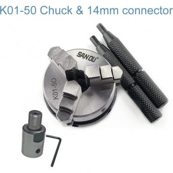 Sanou Mandíbulas Tornos 50 mm K01‑50