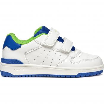 Geox J Washiba Boy White Trainers for Boys