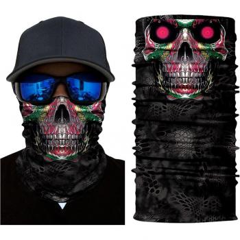 Bandana para cabeza con diseño de skate