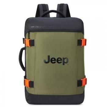 Jeep – Sac à dos JEEP JS007C 47 L, finition noire avec accents verts