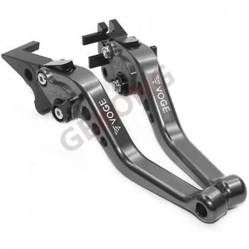 Leviers poignée titane pour moto Loncin Voge 650DS, 500DS