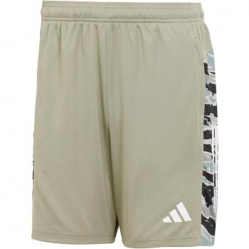 Short adidas Train Essentials Camo Beige e Nero