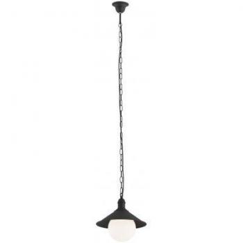 Plafonnier Argon Verre Noir