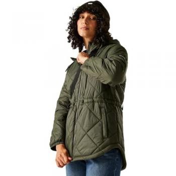 Regatta Ivey UltraDry Green 16 Women’s Baffled Coat