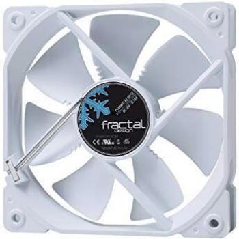 White Edition Fractal Design Dynamic X2 GP-12 120mm Long Life Sleeve Bearing Fan