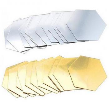 Miroirs autocollants hexagonaux
