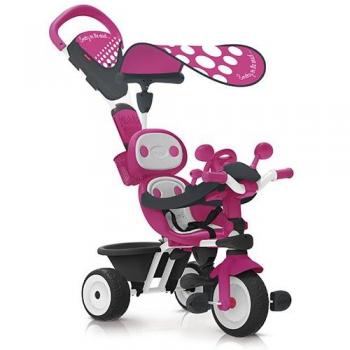 Dachtrenn-Baby-Driver Smoby 740600 Komfort 3‑Rad Rosa