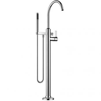 Mitigeur bain-douche Vaia en platine mat avec douchette Dornbracht