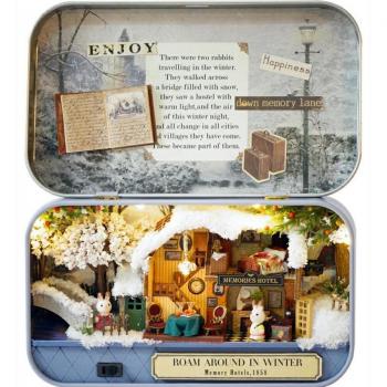 Cutebee Miniature Box Theatre Furniture for Dollhouse v4-v6
