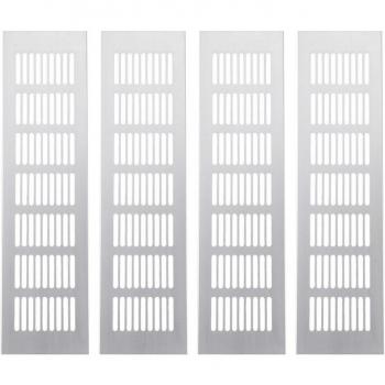 4Pcs Aluminum Alloy Air Vent for Shoe Cabinet and Air Conditioner