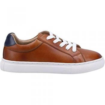Hush Puppies Unisex Mini Colton Junior Leather Shoes
