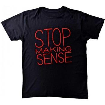 Camiseta negra unisex Talking Heads Stop Making Sense XXL