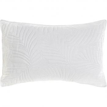 Cojín Floral Blanco DKD Home Decor 60 x 10 x 40 cm