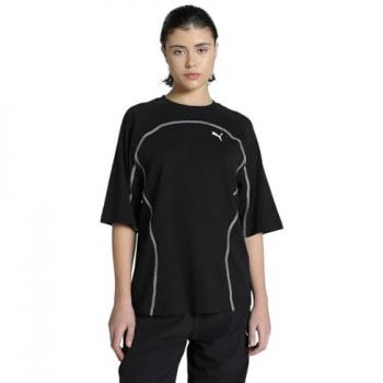 Dame Puma Sport-T-Shirt DARE TO Oversized S Schwarz